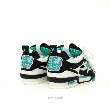 Louis Vuitton LV Skate "Black White Green" 1ADE12 Sneakers