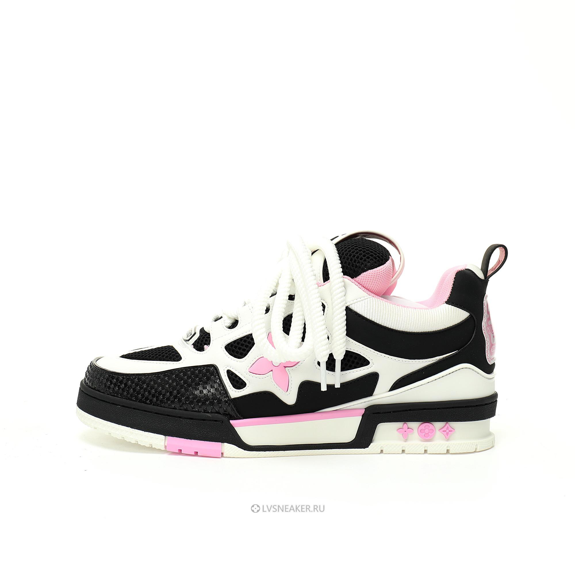 Louis Vuitton LV Skate "Black Cream Pink" 1ADE1K Sneakers