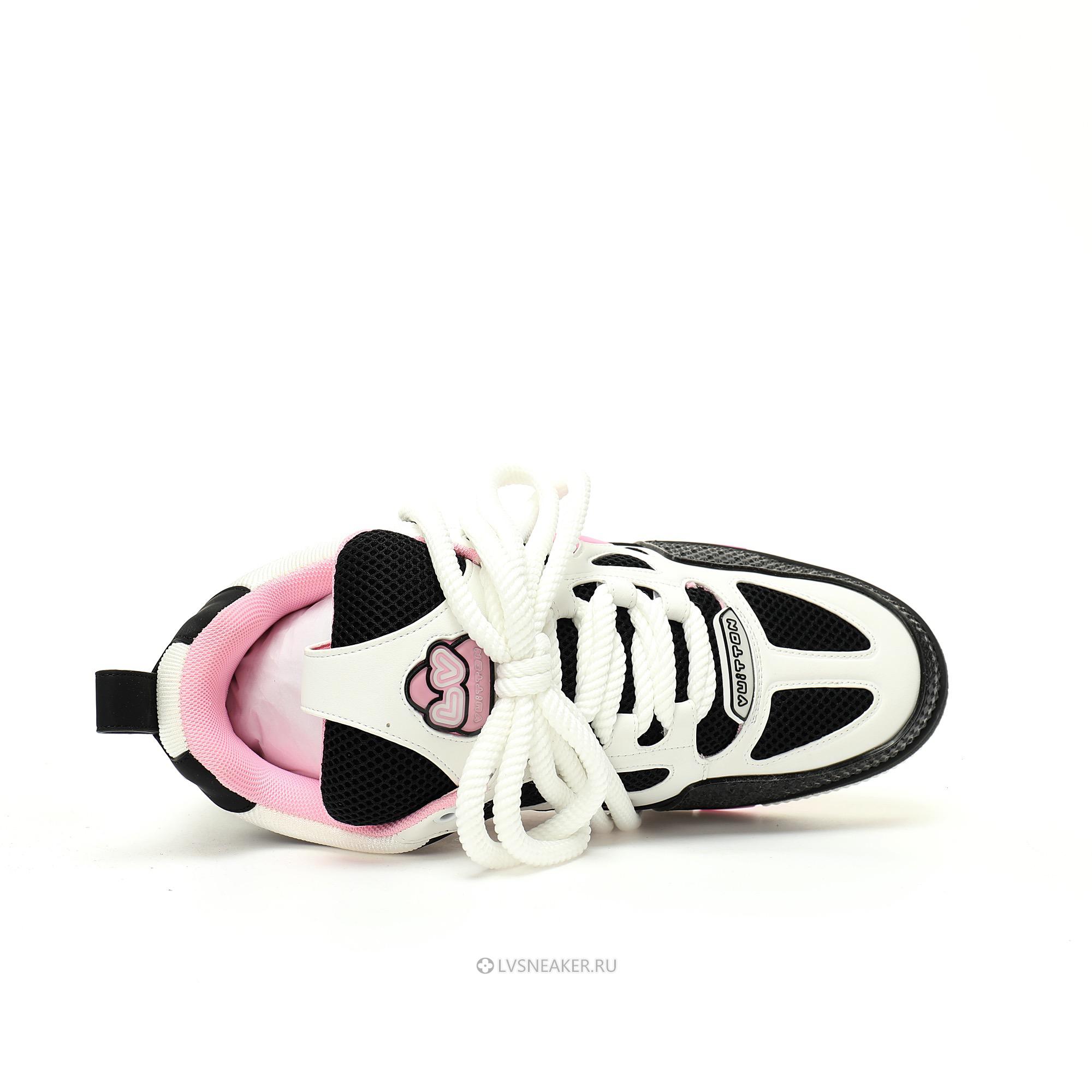 Louis Vuitton LV Skate "Black Cream Pink" 1ADE1K Sneakers