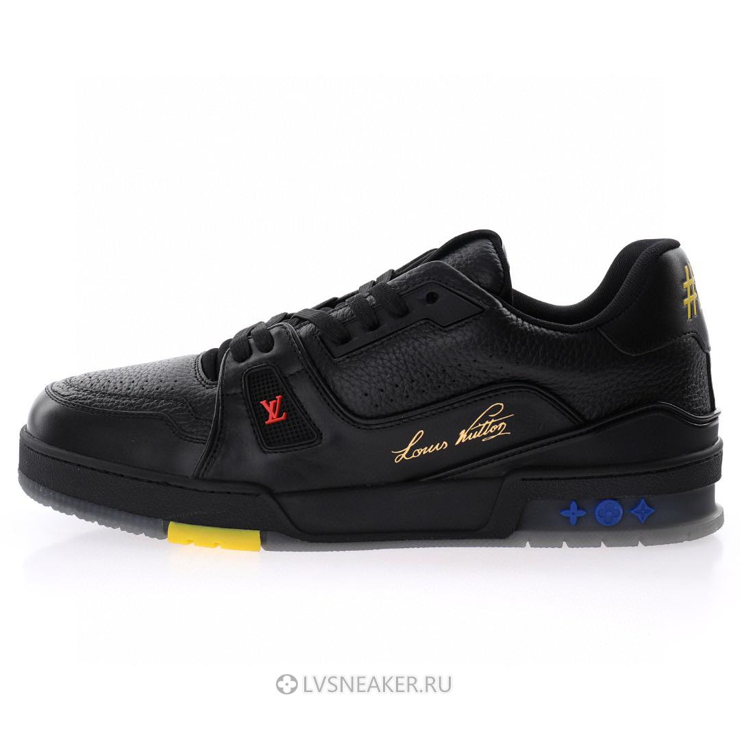 Louis Vuitton LV Trainer "Black Signature" 1A8ZQJ Sneakers