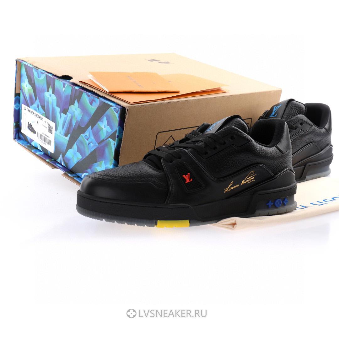 Louis Vuitton LV Trainer "Black Signature" 1A8ZQJ Sneakers