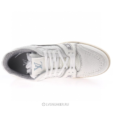 Louis Vuitton LV Trainer "Cream White Grey Signature" 1ACP1Q-2 Sneakers