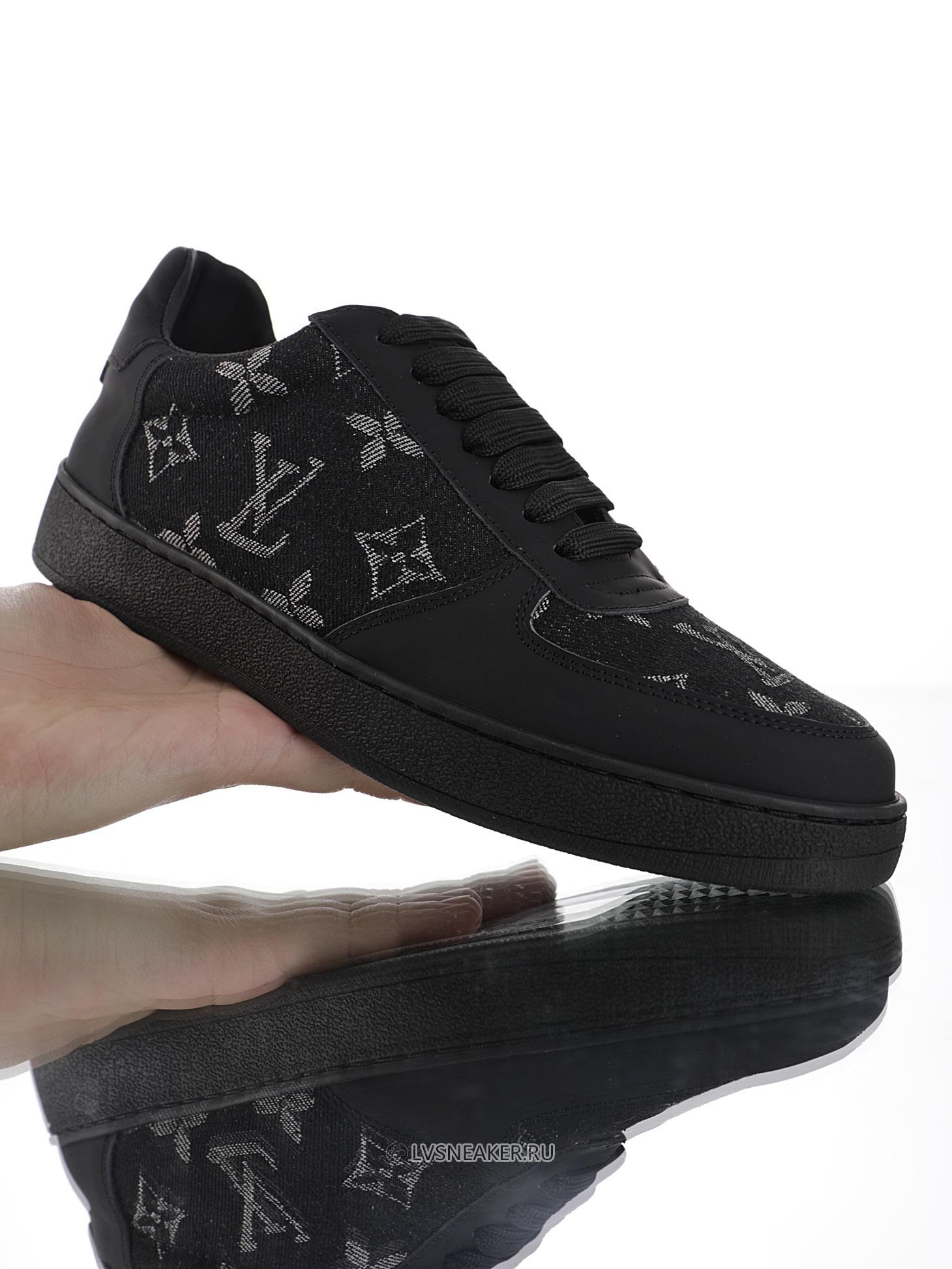 Louis Vuitton LV Rivoli "Monogram Black Grey" 1AARHO-2 Sneakers