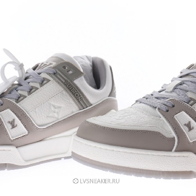 Louis Vuitton LV Trainer "Grey White" 1A8KB8 Sneakers