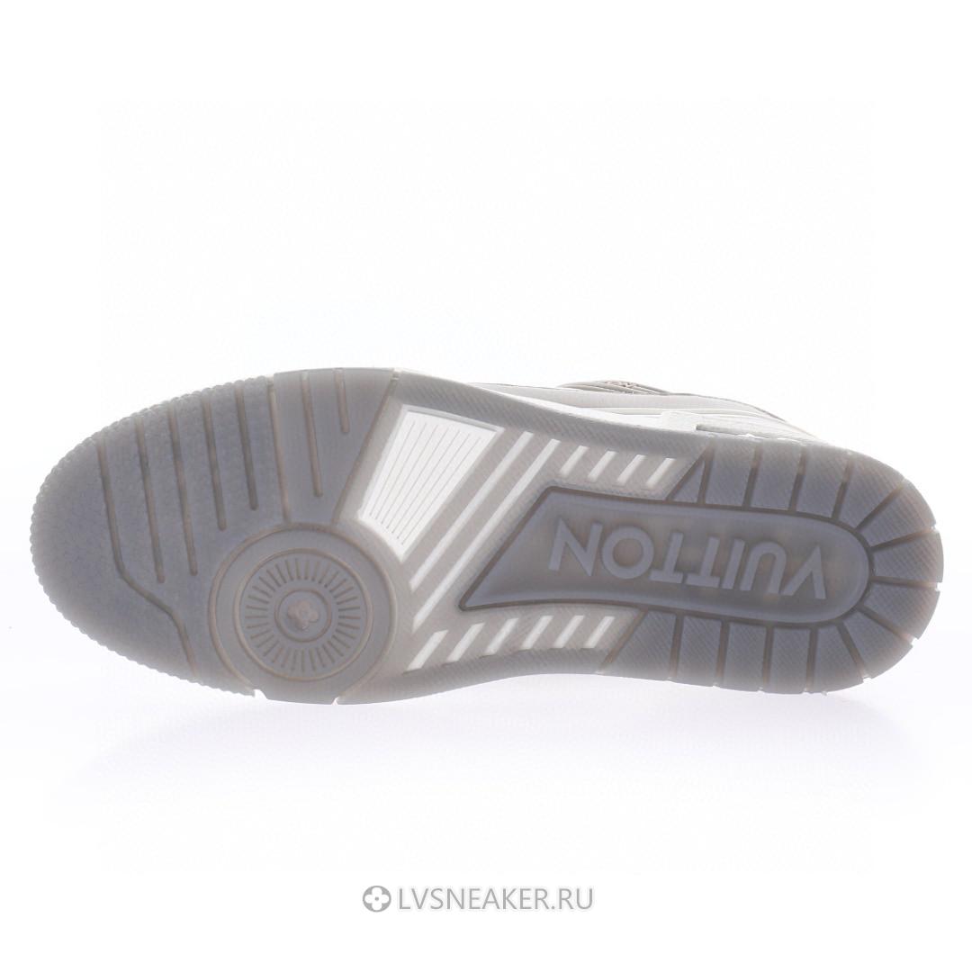 Louis Vuitton LV Trainer "Grey White" 1A8KB8 Sneakers