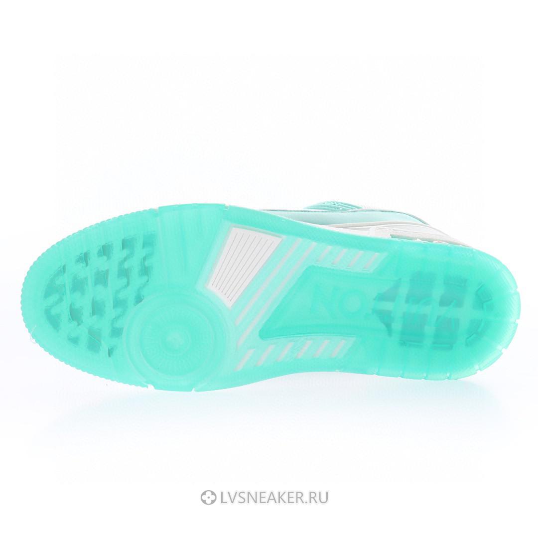Louis Vuitton LV Trainer "Teal White" 1A8KBS-2 Sneakers