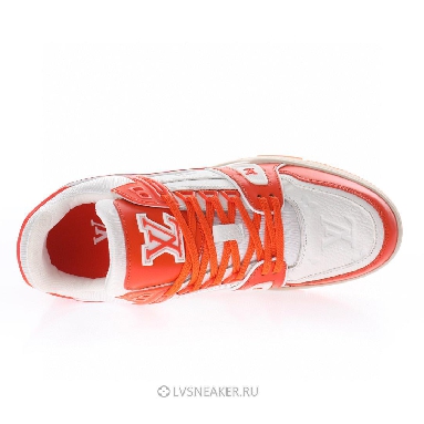 Louis Vuitton LV Trainer "Orange White" 1A811N Sneakers