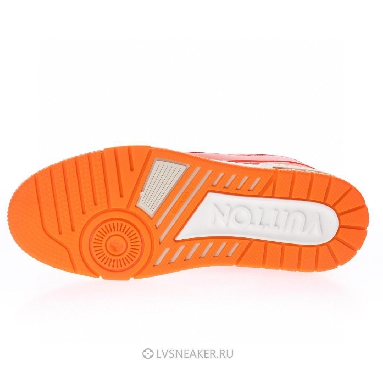 Louis Vuitton LV Trainer "Orange White" 1A811N Sneakers