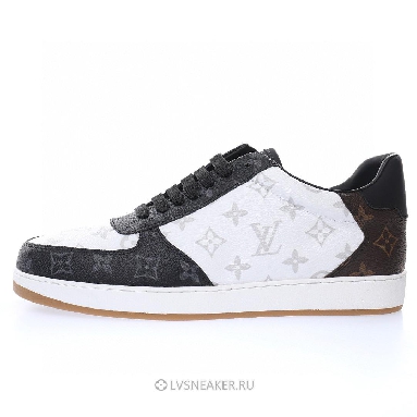 Louis Vuitton LV Rivoli "Monogram White Black Brown" 1A8WG6 Sneakers