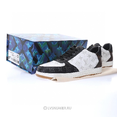 Louis Vuitton LV Rivoli "Monogram White Black Brown" 1A8WG6 Sneakers
