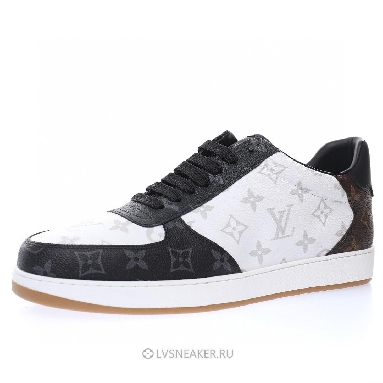Louis Vuitton LV Rivoli "Monogram White Black Brown" 1A8WG6 Sneakers