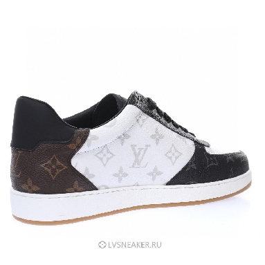 Louis Vuitton LV Rivoli "Monogram White Black Brown" 1A8WG6 Sneakers
