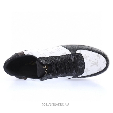 Louis Vuitton LV Rivoli "Monogram White Black Brown" 1A8WG6 Sneakers