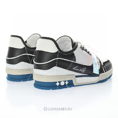 Louis Vuitton LV Trainer "Black White Blue" 1A8Q7L Sneakers