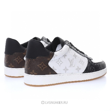 Louis Vuitton LV Rivoli "Monogram White Black Brown" 1A8WG6 Sneakers