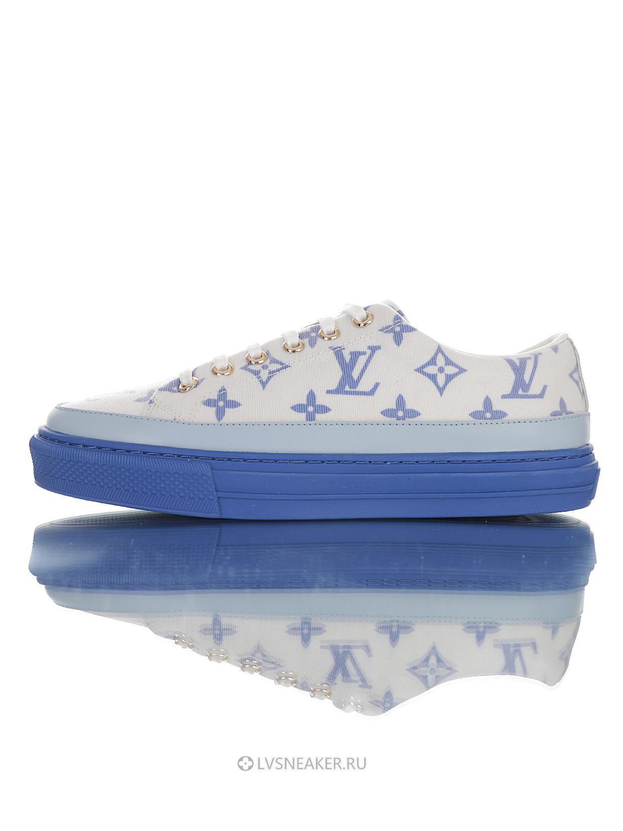 Louis Vuitton LV Stellar Low-Top "White Blue" 1A65U Sneakers