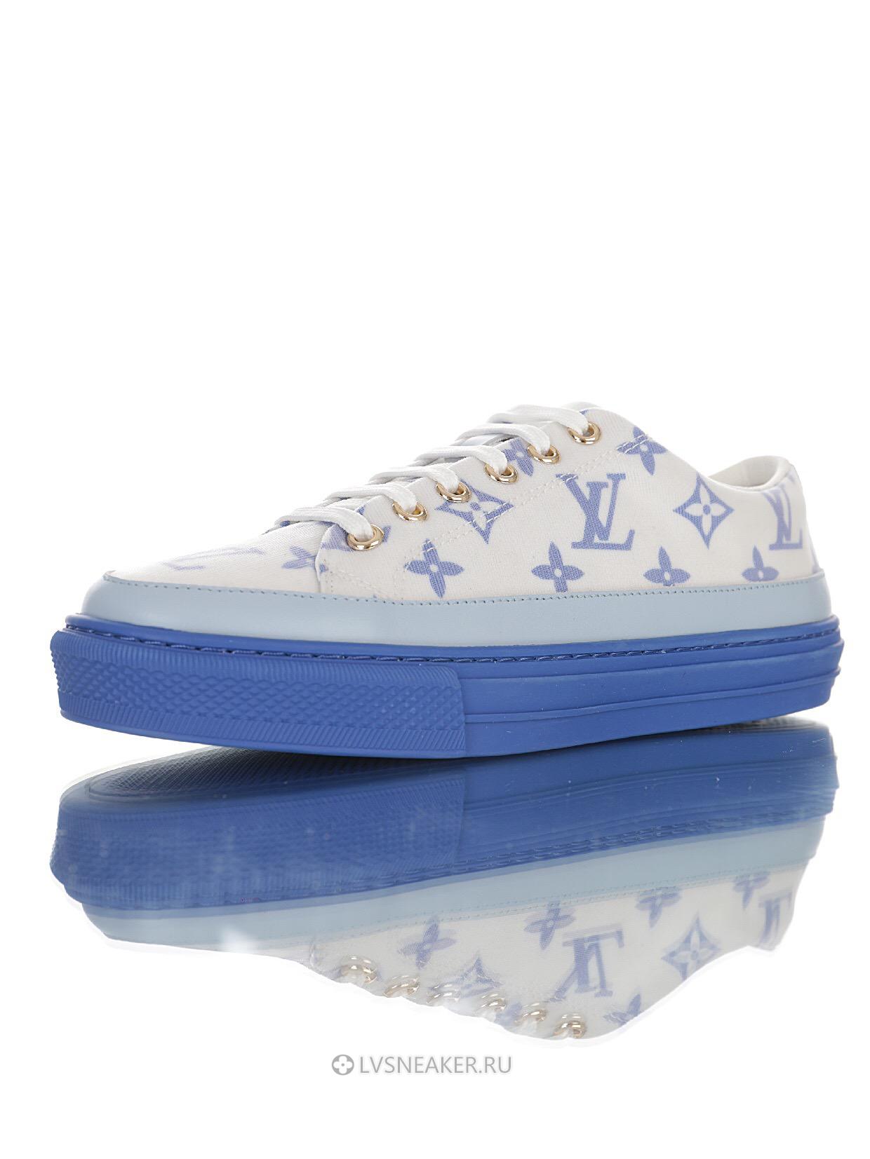 Louis Vuitton LV Stellar Low-Top "White Blue" 1A65U Sneakers