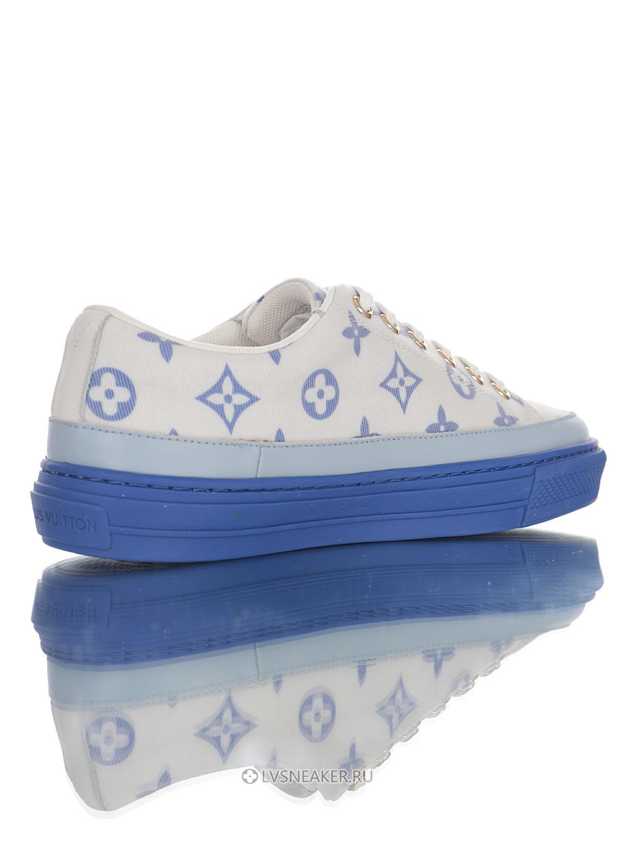 Louis Vuitton LV Stellar Low-Top "White Blue" 1A65U Sneakers