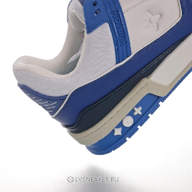 Louis Vuitton LV Trainer "White Blue" 1A813N Sneakers