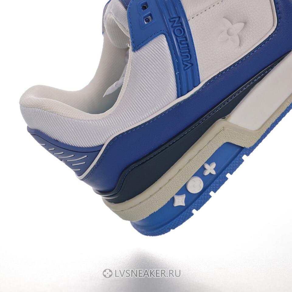 Louis Vuitton LV Trainer "White Blue" 1A813N Sneakers