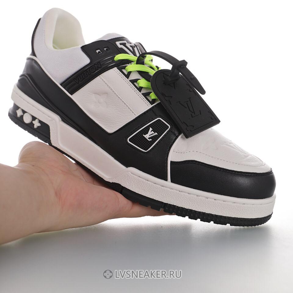 Louis Vuitton LV Trainer "White Black" 1A812P-2 Sneakers