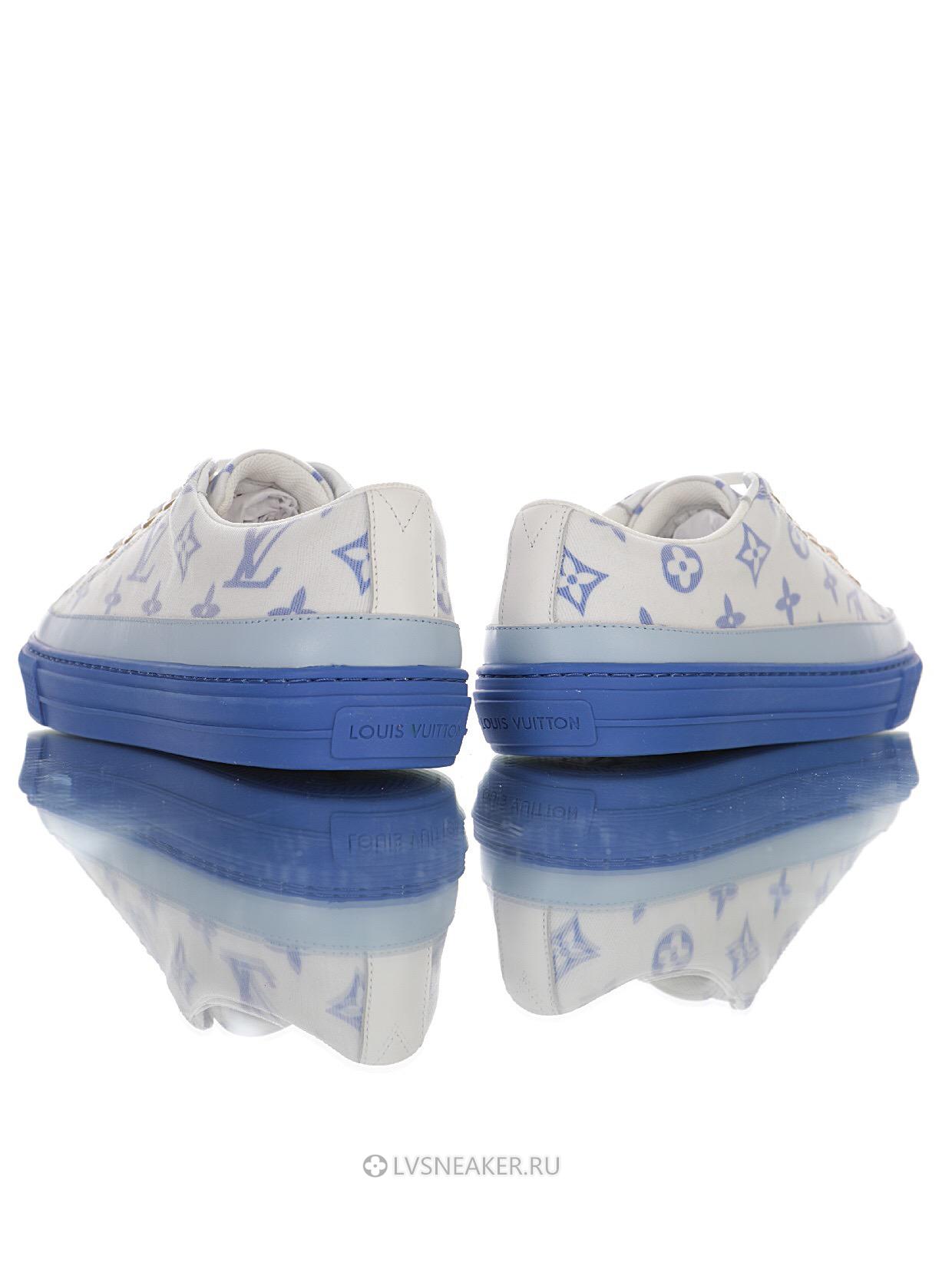 Louis Vuitton LV Stellar Low-Top "White Blue" 1A65U Sneakers