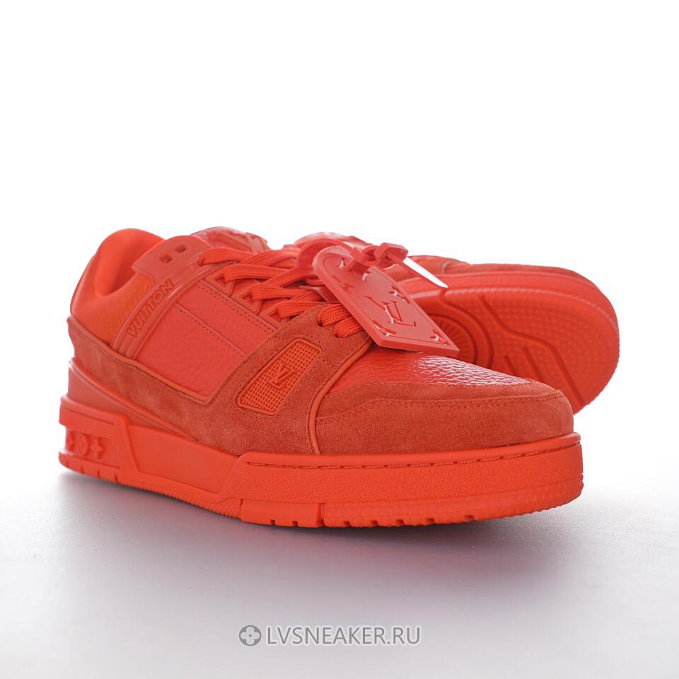 Louis Vuitton LV Trainer "Orange MCA" 1AC4UP-2 Sneakers
