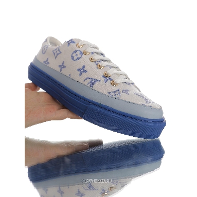 Louis Vuitton LV Stellar Low-Top "White Blue" 1A65U Sneakers