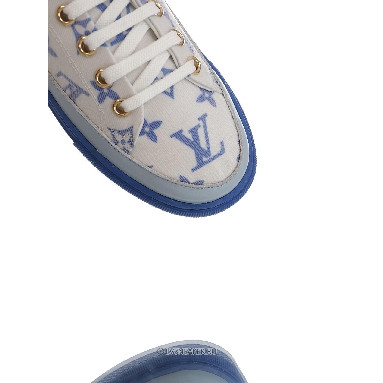 Louis Vuitton LV Stellar Low-Top "White Blue" 1A65U Sneakers