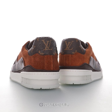 Louis Vuitton LV Trainer "Brown Suede Monogram" 1A5UR4 Sneakers