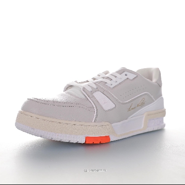 Louis Vuitton LV Trainer "White Orange" 1A5A0V Sneakers