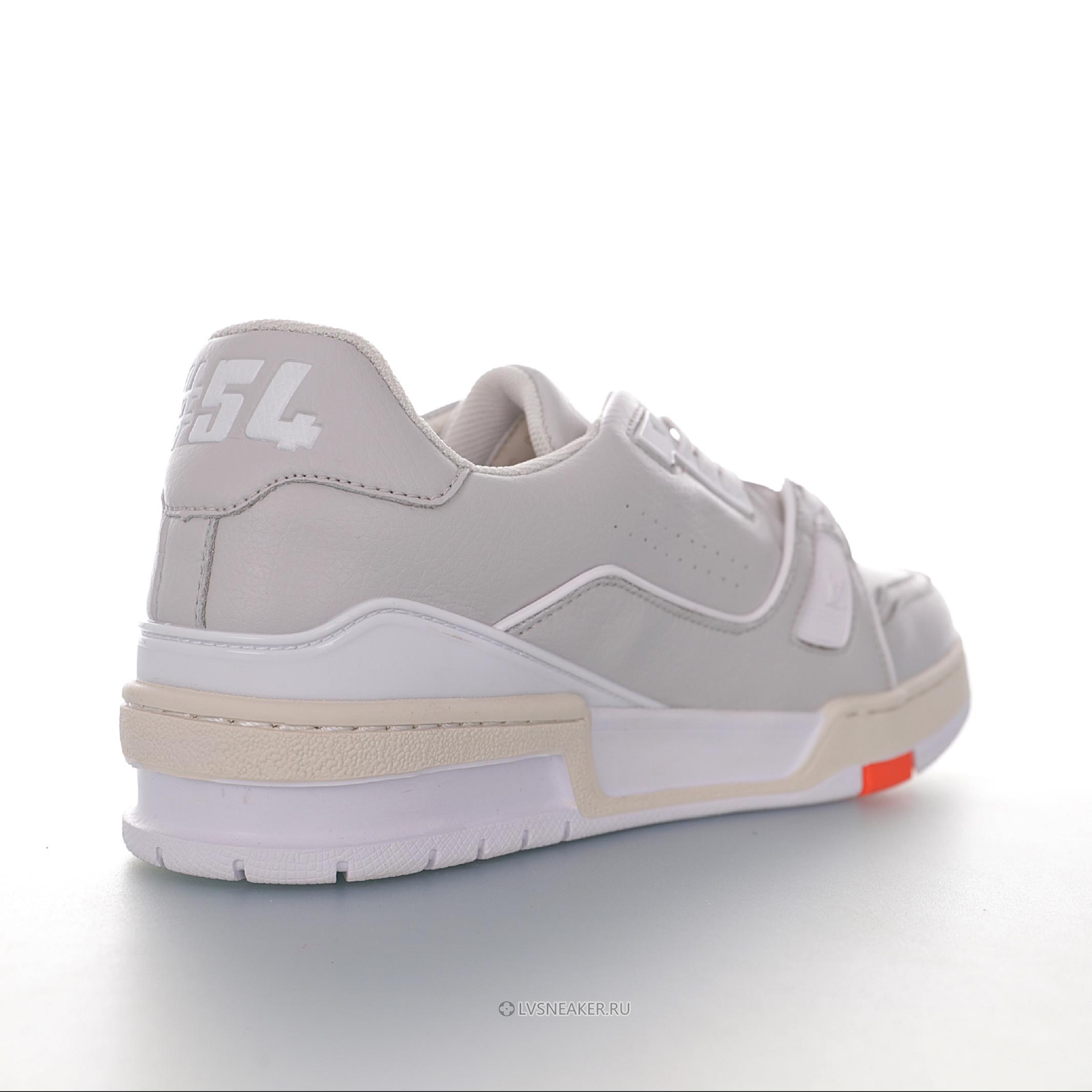 Louis Vuitton LV Trainer "White Orange" 1A5A0V Sneakers