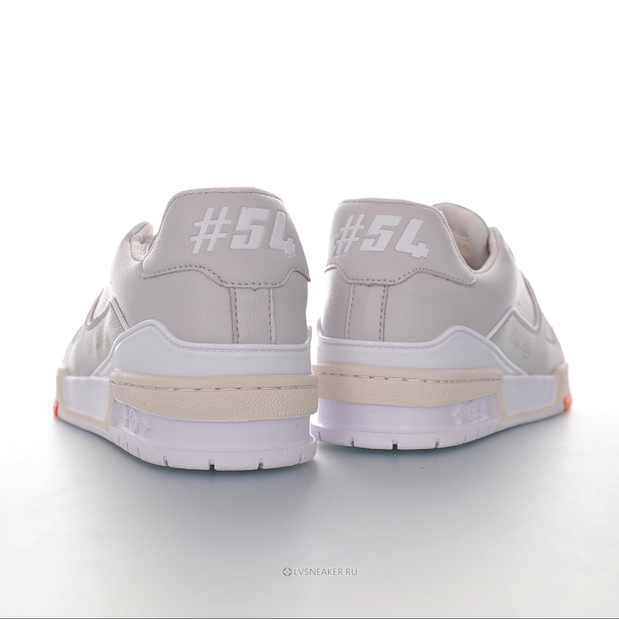 Louis Vuitton LV Trainer "White Orange" 1A5A0V Sneakers