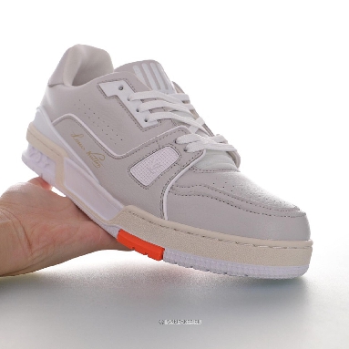 Louis Vuitton LV Trainer "White Orange" 1A5A0V Sneakers