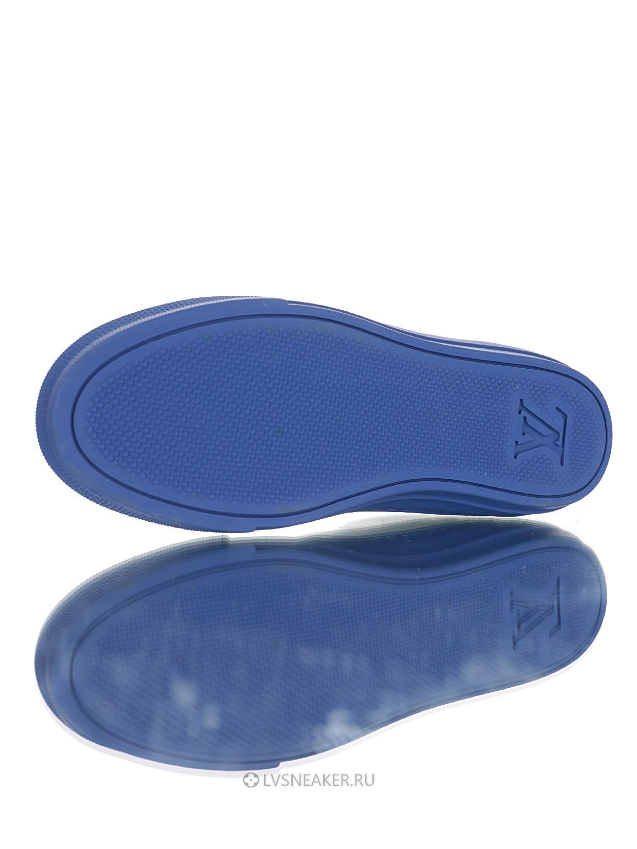 Louis Vuitton LV Stellar Low-Top "White Blue" 1A65U Sneakers