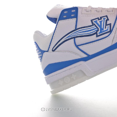 Louis Vuitton LV Trainer "White Blue" 1A8AGK Sneakers