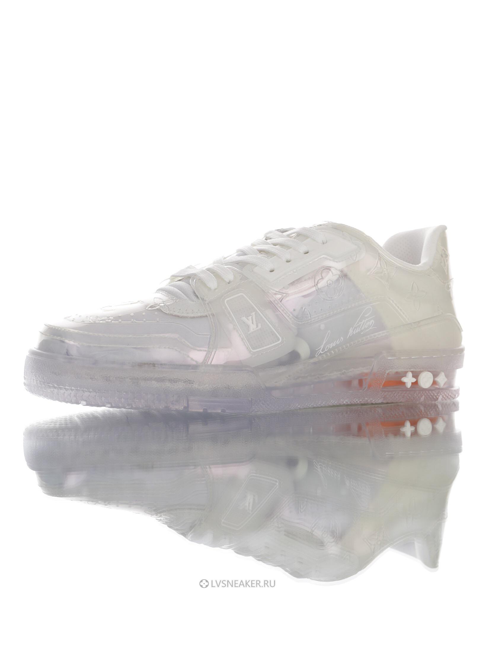 Louis Vuitton LV Trainer "Pearly Transparent White" 1A5YQX Sneakers