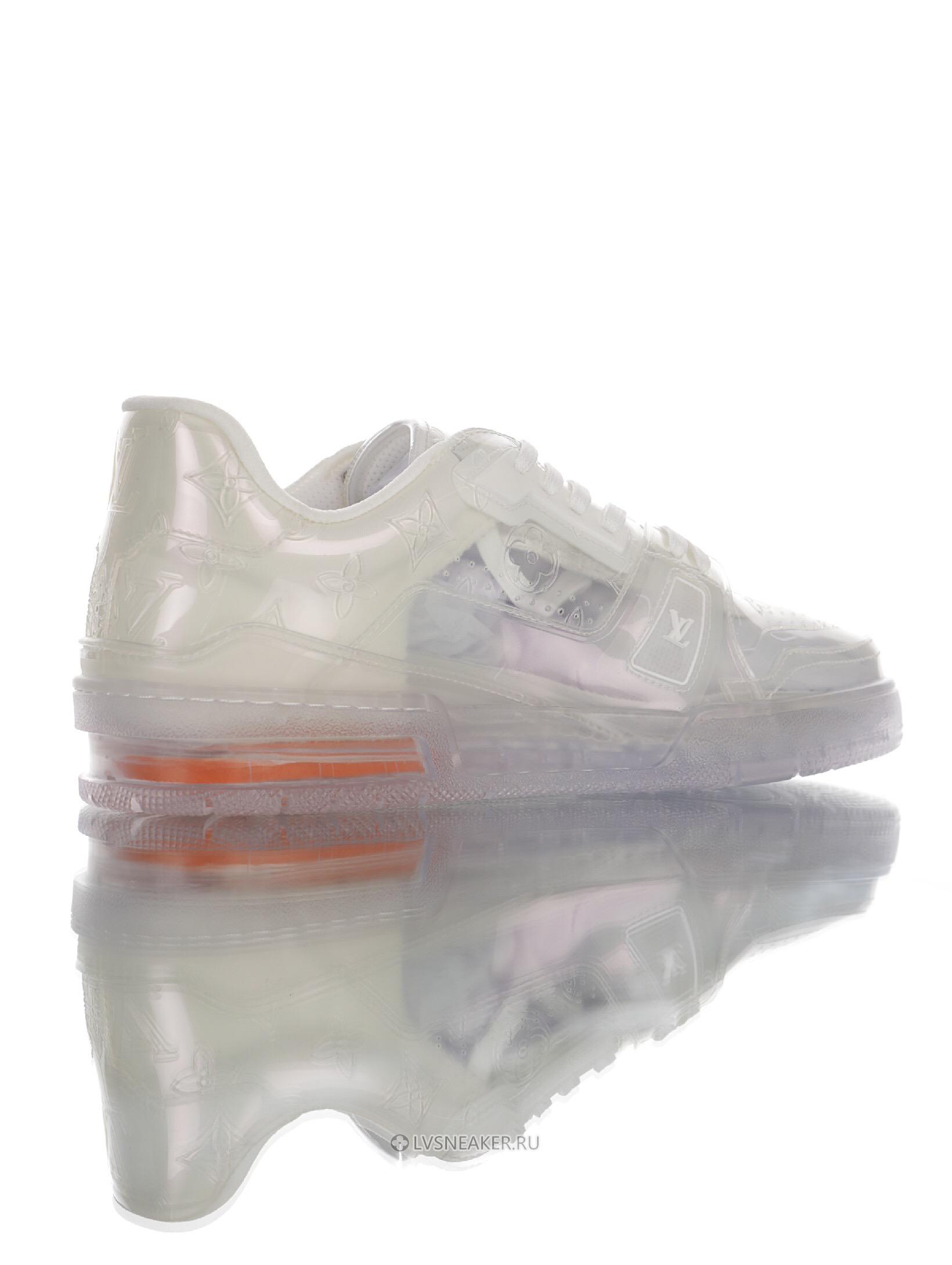Louis Vuitton LV Trainer "Pearly Transparent White" 1A5YQX Sneakers