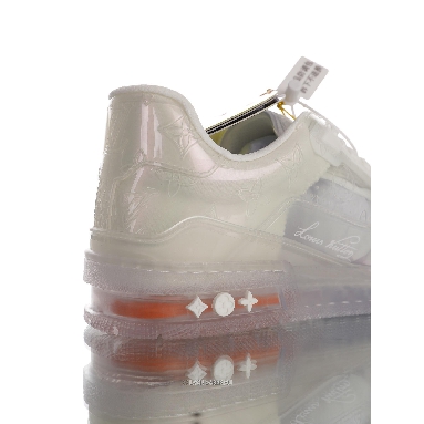 Louis Vuitton LV Trainer "Pearly Transparent White" 1A5YQX Sneakers