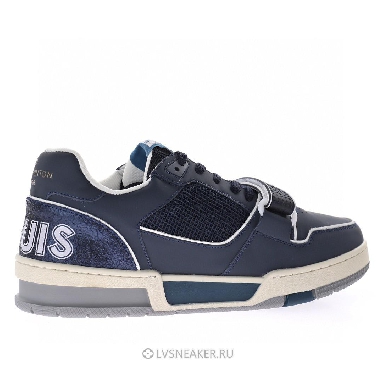 Louis Vuitton LV Trainer "Navy Mesh" 1A9DEF Sneakers
