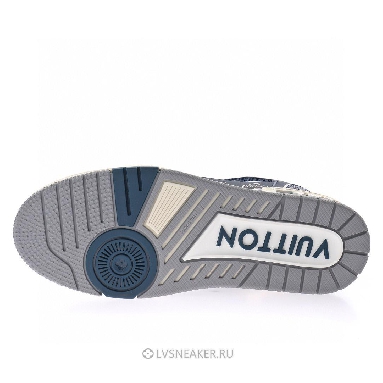 Louis Vuitton LV Trainer "Navy Mesh" 1A9DEF Sneakers
