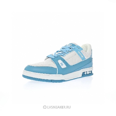 Louis Vuitton LV Trainer "White Sky Blue" 1AA6X0 Sneakers