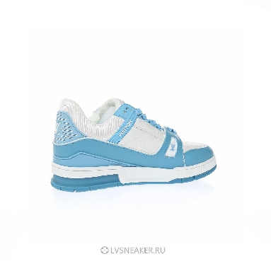 Louis Vuitton LV Trainer "White Sky Blue" 1AA6X0 Sneakers