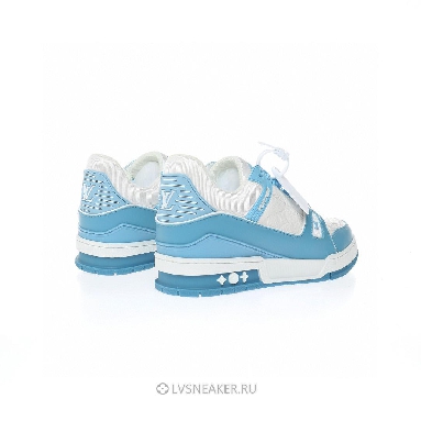 Louis Vuitton LV Trainer "White Sky Blue" 1AA6X0 Sneakers