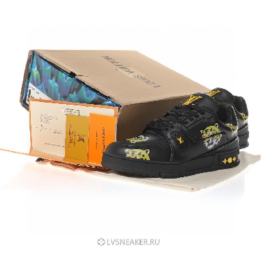 Louis Vuitton LV x Nigo Trainer "White with Tiger Monogram" 1A9JBR Sneakers