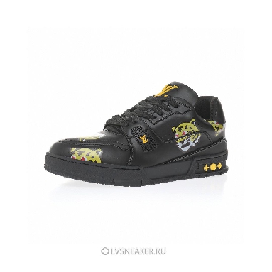 Louis Vuitton LV x Nigo Trainer "White with Tiger Monogram" 1A9JBR Sneakers