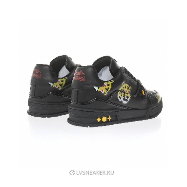 Louis Vuitton LV x Nigo Trainer "White with Tiger Monogram" 1A9JBR Sneakers