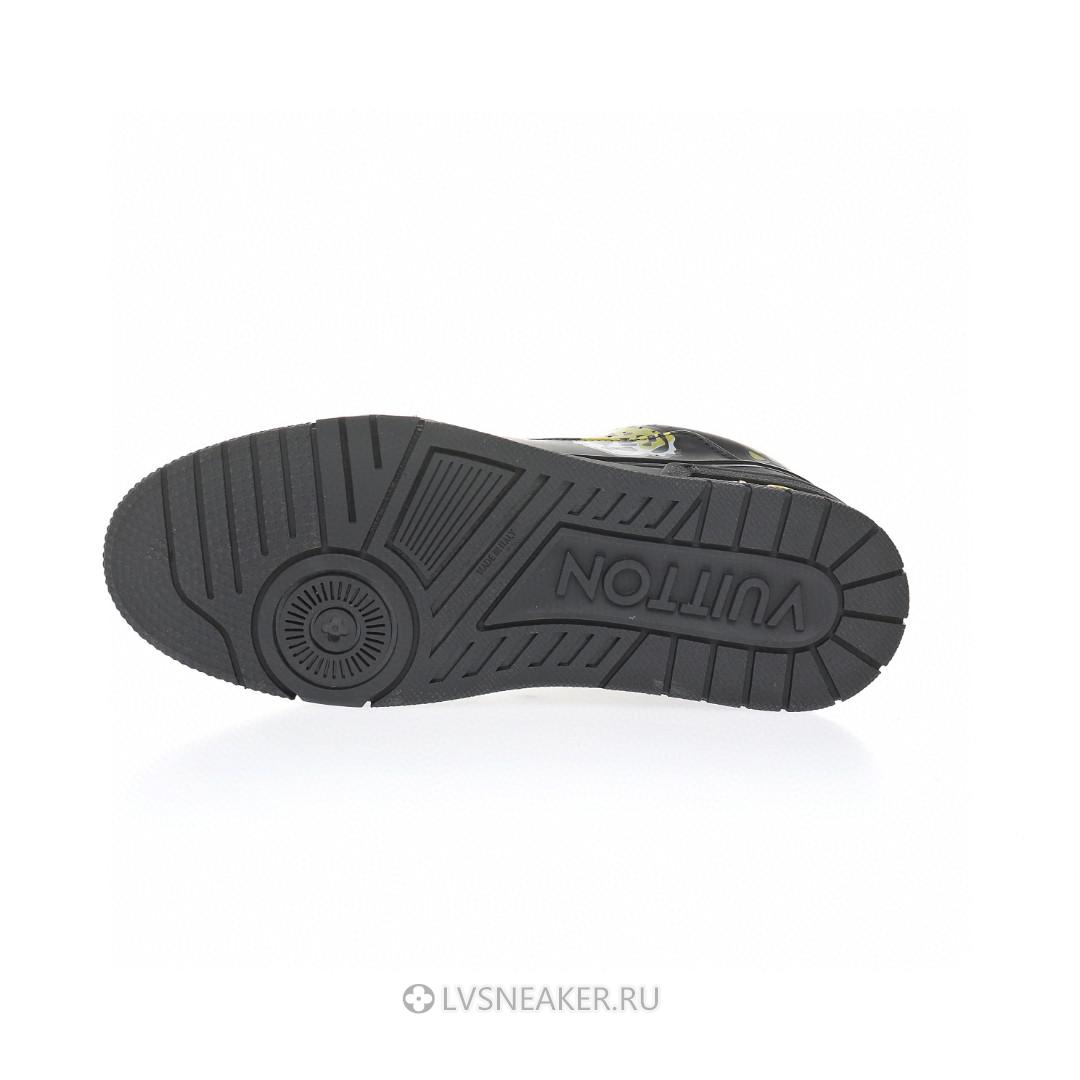 Louis Vuitton LV x Nigo Trainer "White with Tiger Monogram" 1A9JBR Sneakers