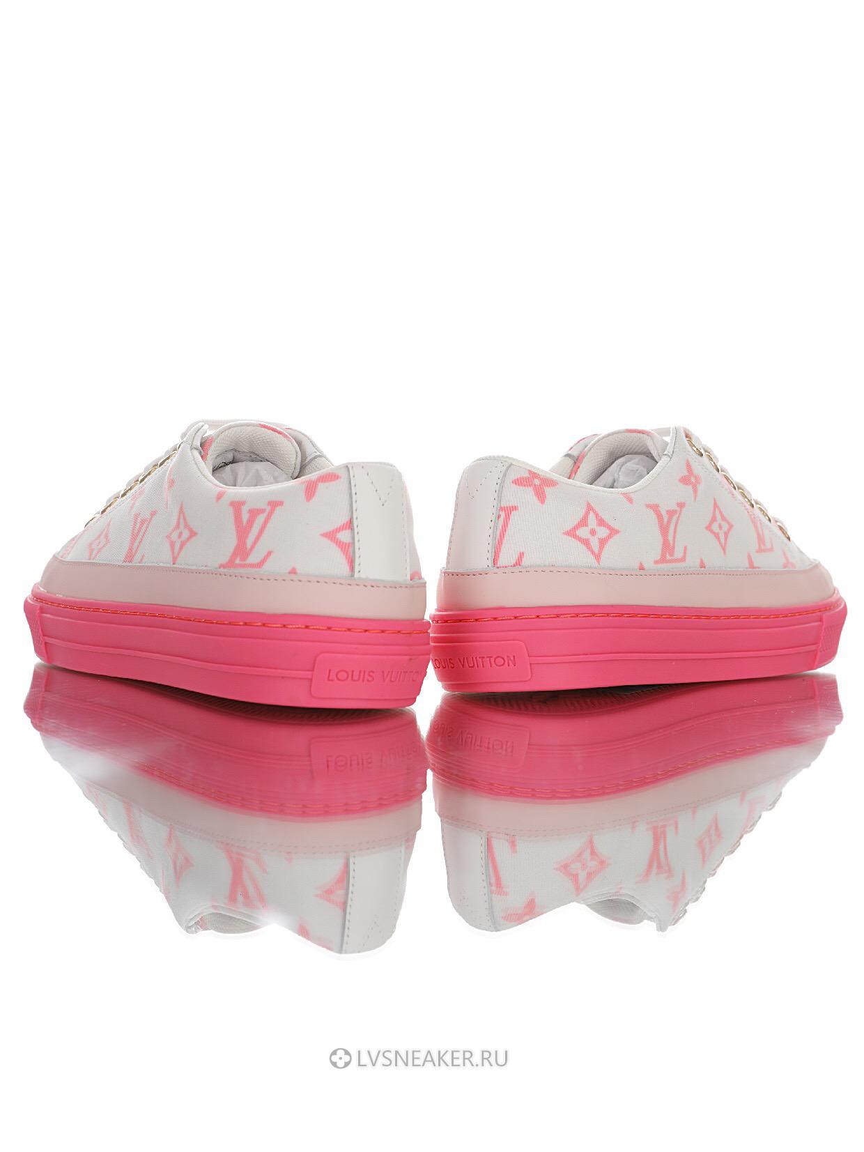 Louis Vuitton LV Stellar Low-Top "Pink White" 1A65TM Sneakers