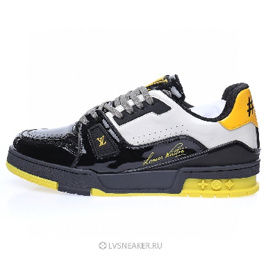 Louis Vuitton LV Trainer "Black Yellow Silver" 1A9JTM Sneakers